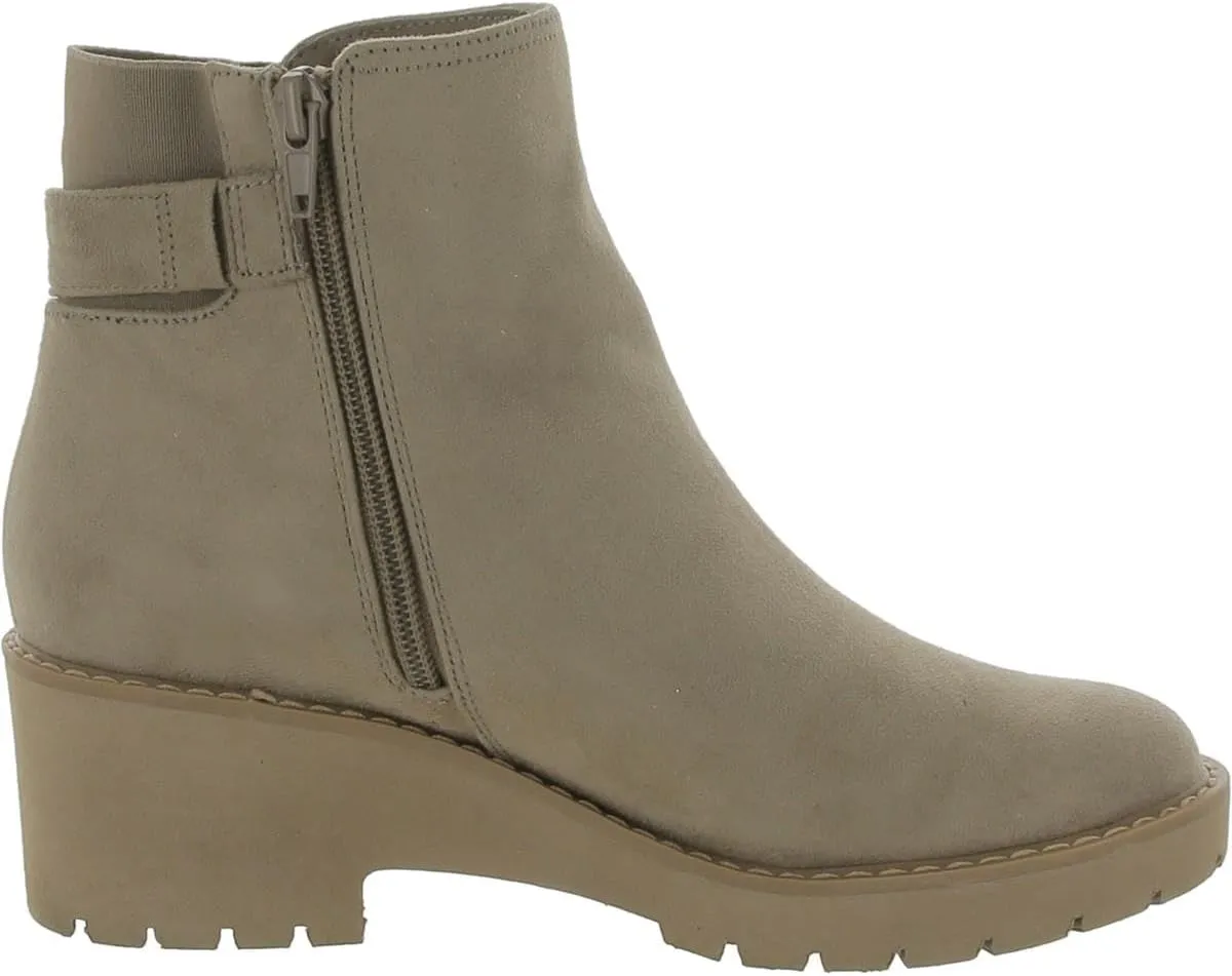 Giani Bernini Womens Vedaa Faux Suede Ankle Booties