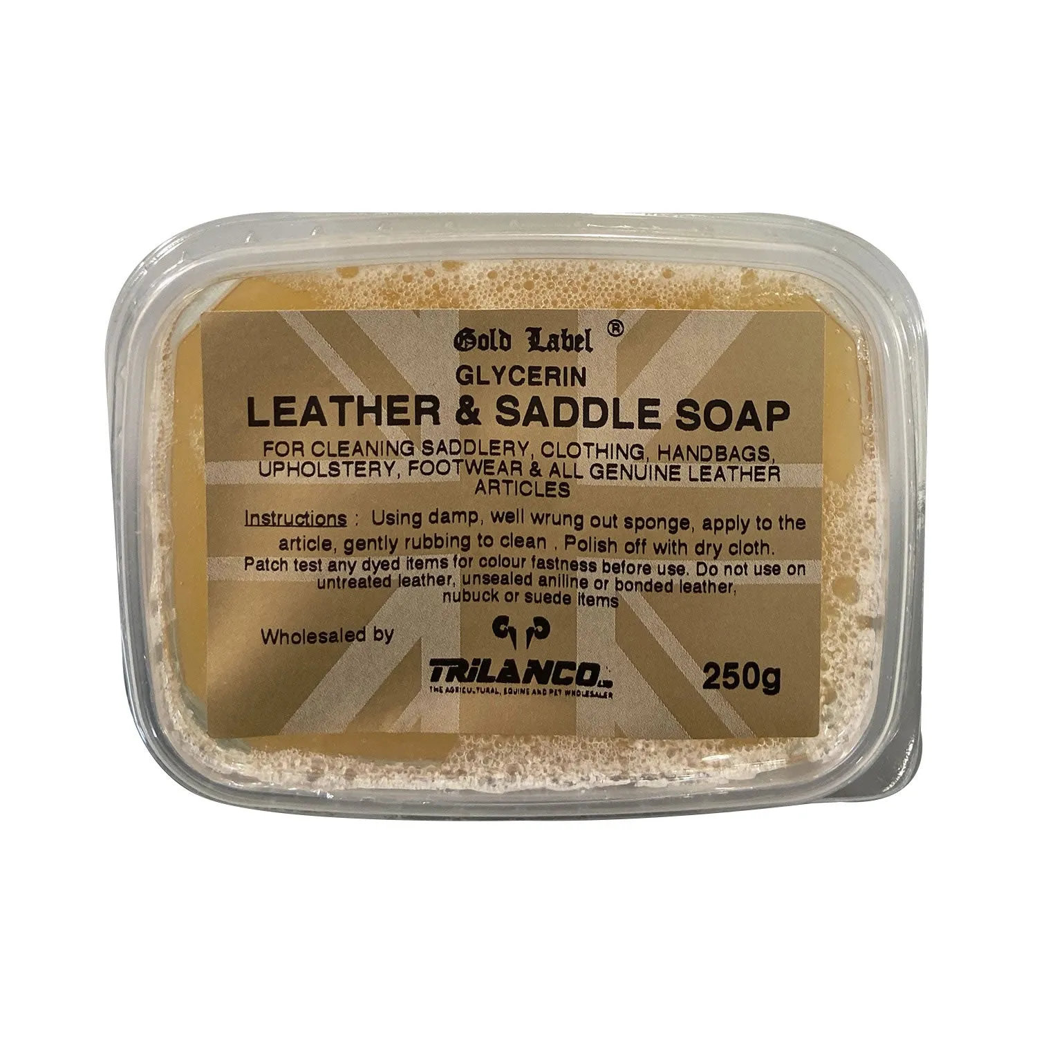 GOLD LABEL GLYCERIN LEATHER & SADDLE SOAP