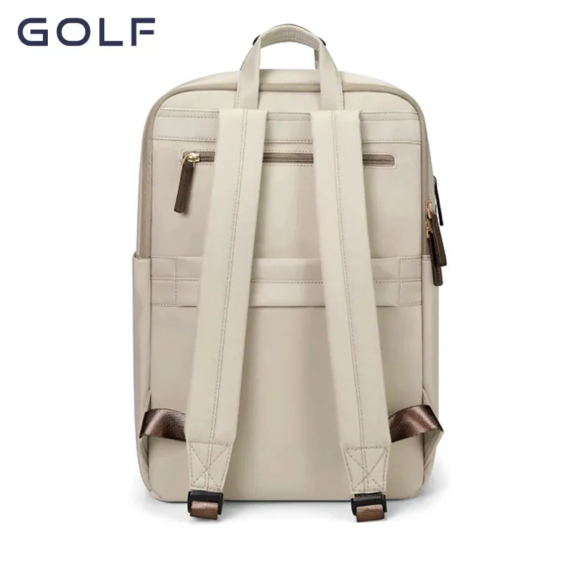 GOLF Business Backpack Women Work Slim Laptop Backpack 15 6 inches 13 inch Back Pack Laptop Bag Travel Simple Waterproof Nylon