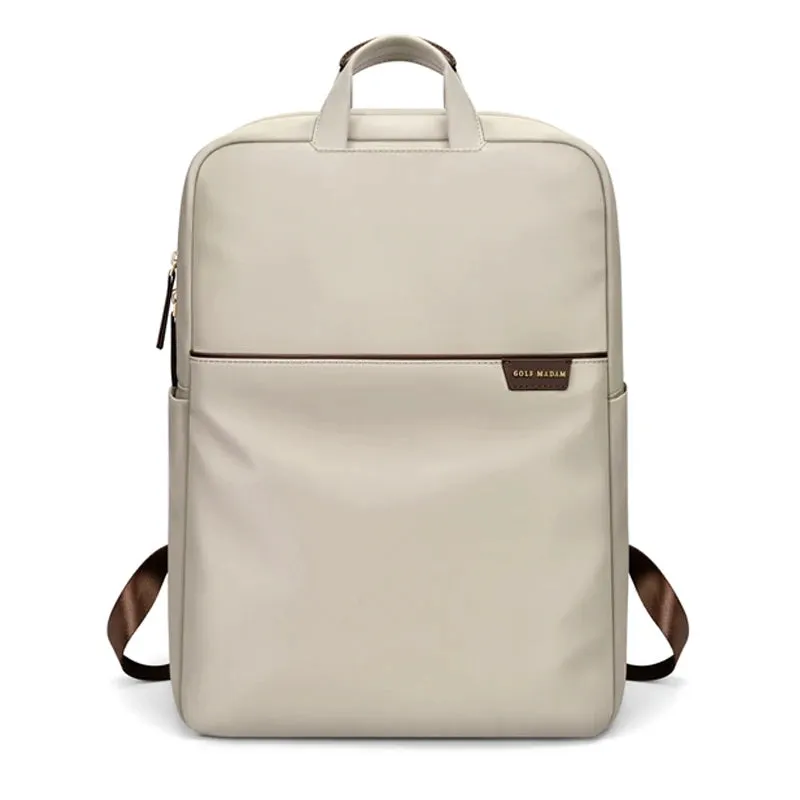 GOLF Business Backpack Women Work Slim Laptop Backpack 15 6 inches 13 inch Back Pack Laptop Bag Travel Simple Waterproof Nylon
