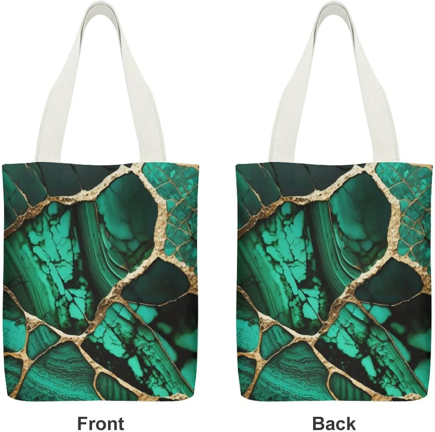 Gothic Magic Witch Witchy Large Capacity Stylish Canvas Tote Bag