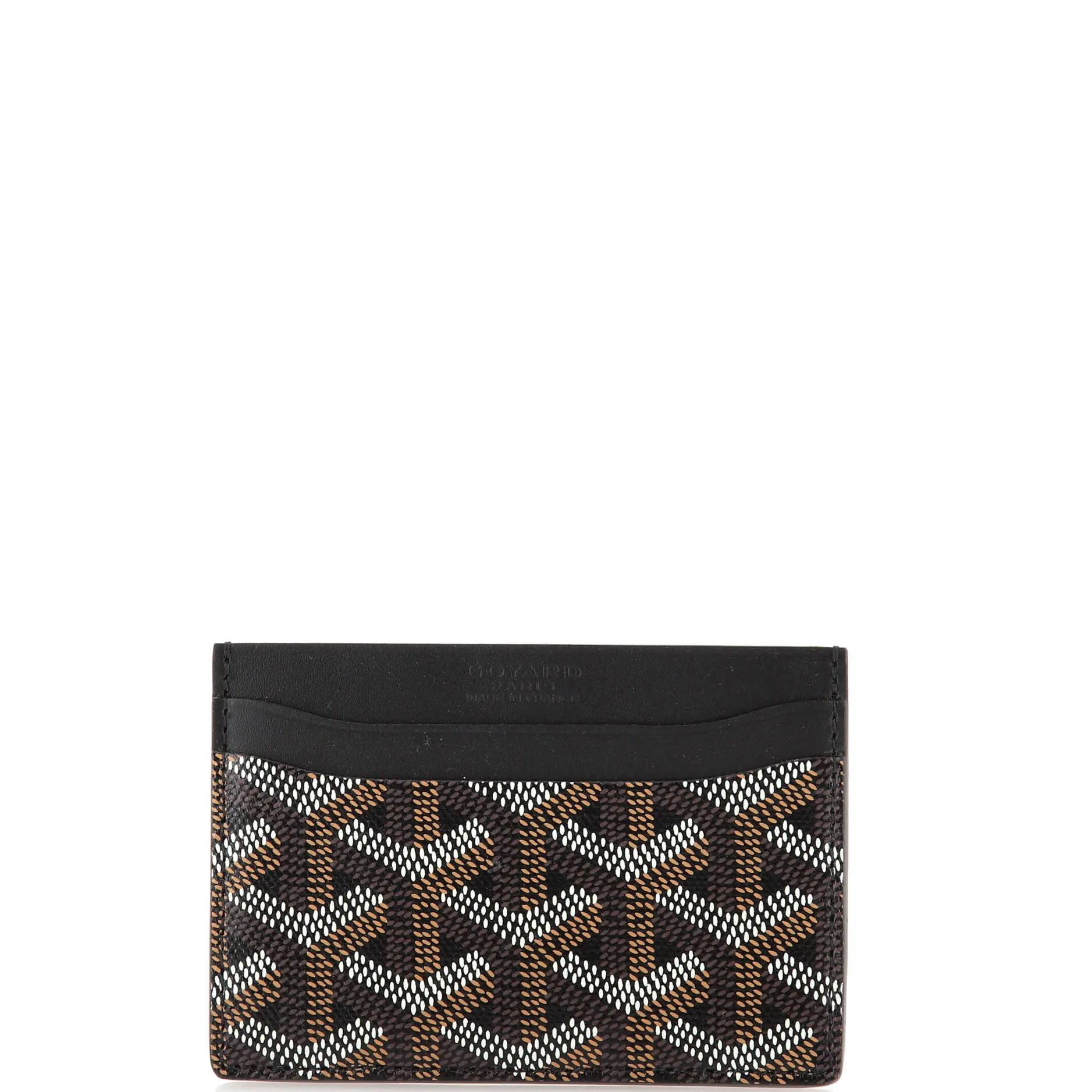 GOYARD Saint Sulpice Card Holder Coated Canvas