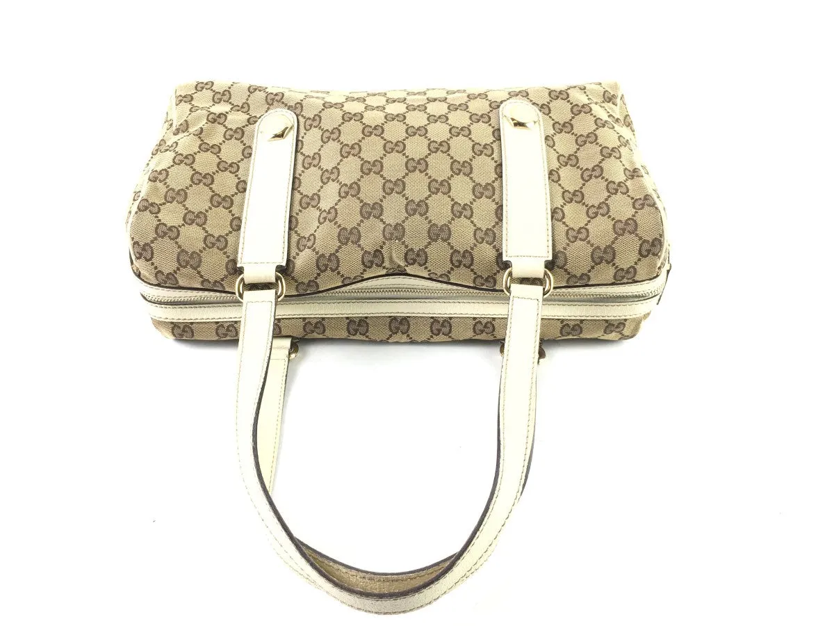 GUCCI 154180 CANVAS MONOGRAM BAG