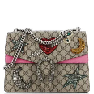 GUCCI Dionysus Bag Embellished GG Coated Canvas Medium