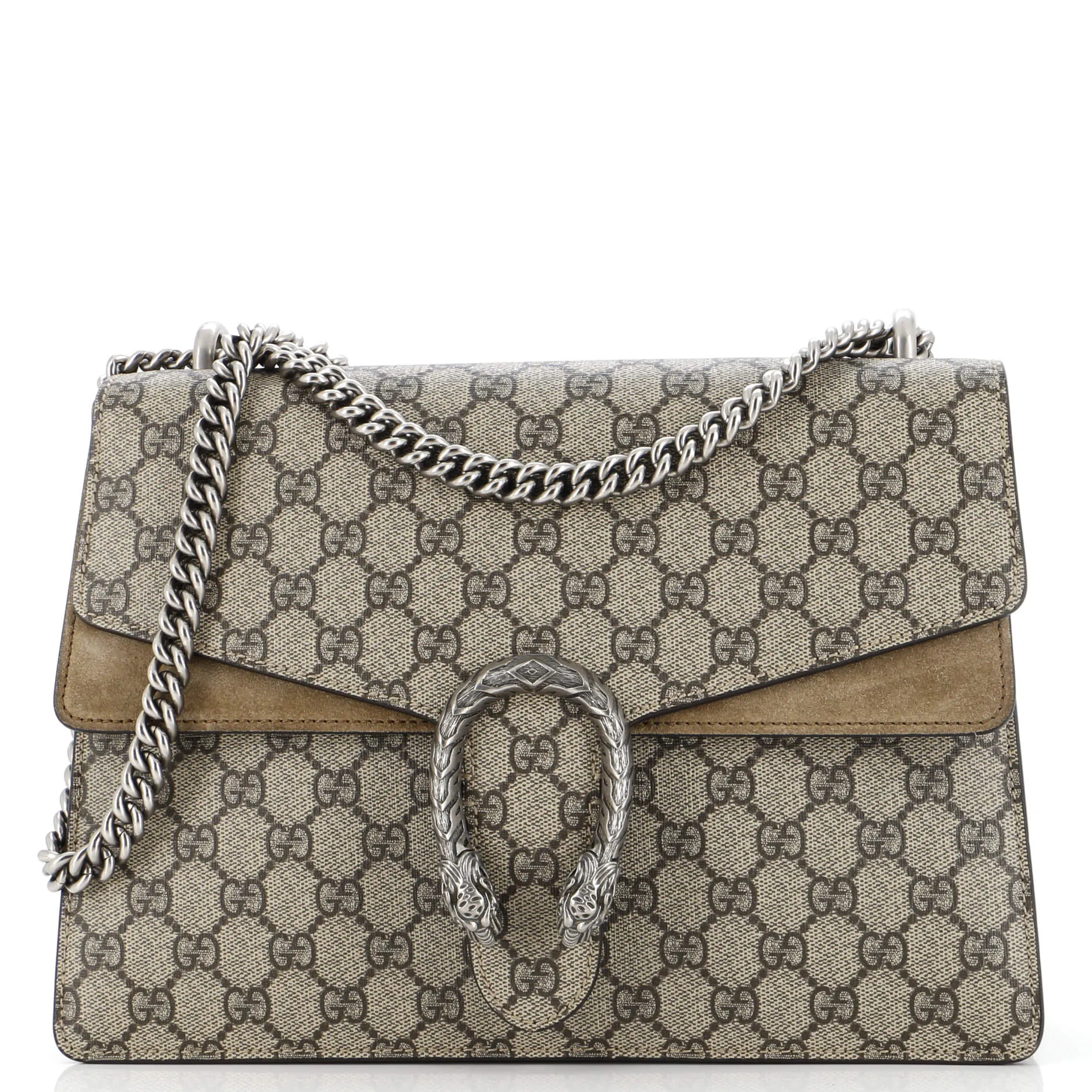 GUCCI Dionysus Bag GG Coated Canvas Medium