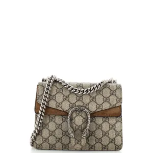 GUCCI Dionysus Bag GG Coated Canvas Mini