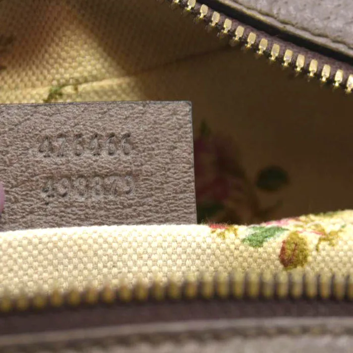 Gucci  GG Supreme Monogram Web Neo Vintage Shoulder Bag Beige New Acero Crop