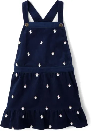 Gymboree Girl and Toddler Embroidered Sleeveless Skirtall Jumpers