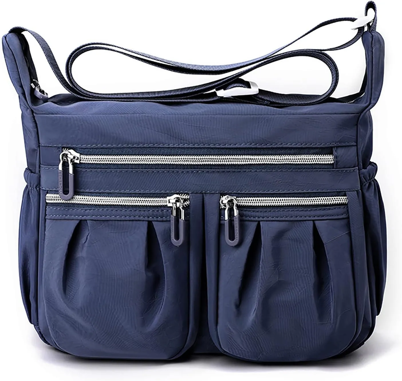 Handbags for Womens Nylon Zipper Tote Bag Capacity Satchel Bags Crossbody Casual Travel Roomy Messenger Bags