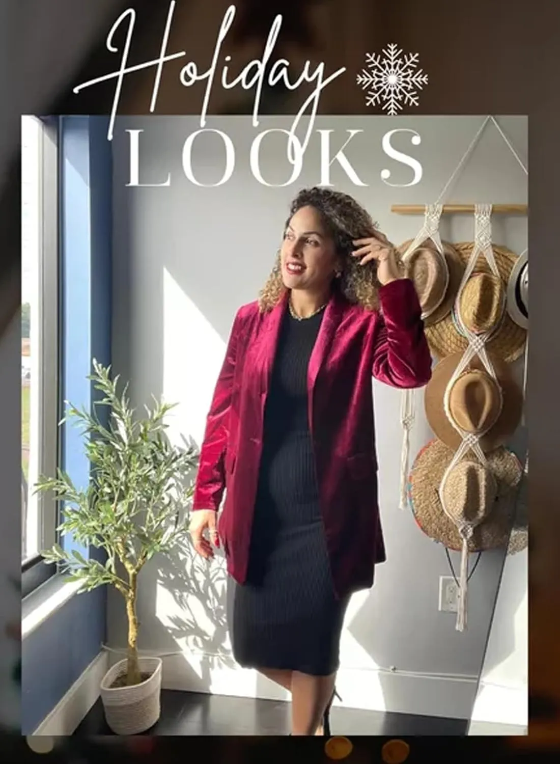 Happy Sailed Women's Velvet Blazer Jackets Casual Long Sleeve Lapel Collar Pocketed Blazer Suits Work Outfits