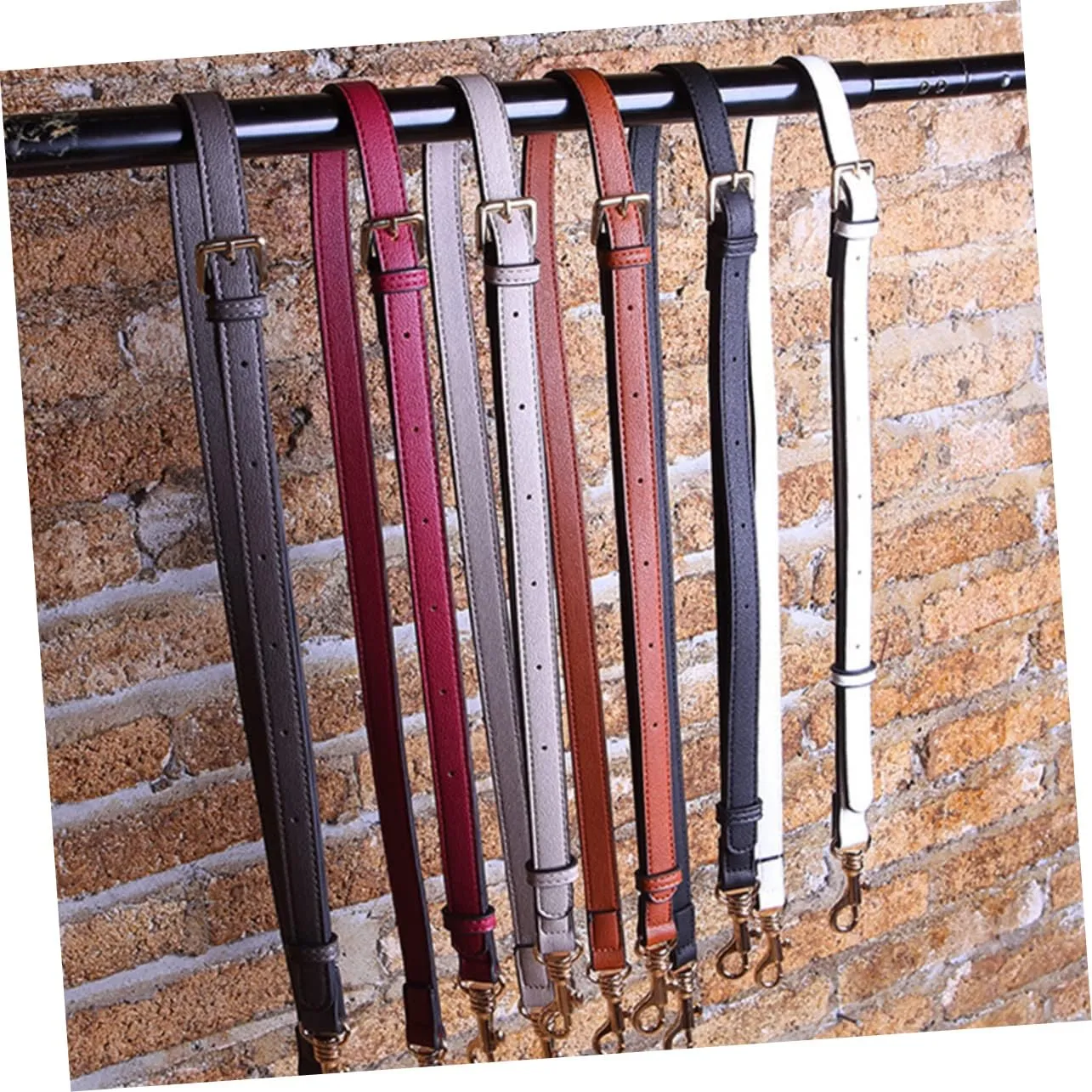 Homoyoyo Chic Leather Bag Strap Replacement Lightweight Durable Women Handbag Accessory Long Handle for Easy