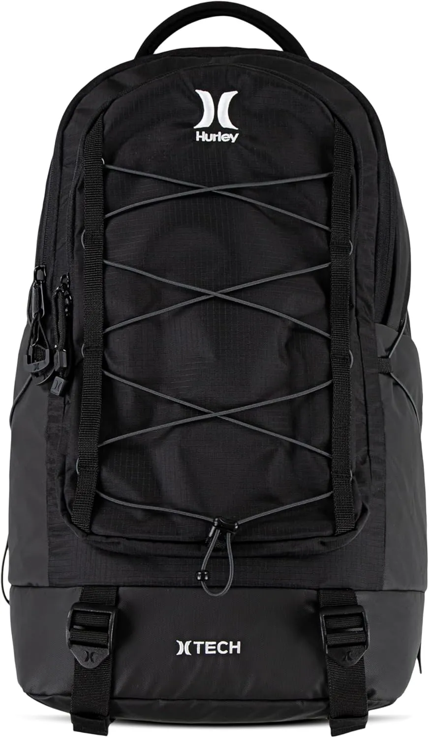 Hurley Men's Commuter Travel Backpack, Black, One Size
