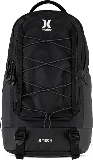 Hurley Men's Commuter Travel Backpack, Black, One Size