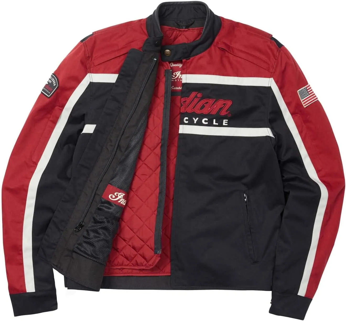 Indian Motorcycle Men's Black Hills Jacket, Black