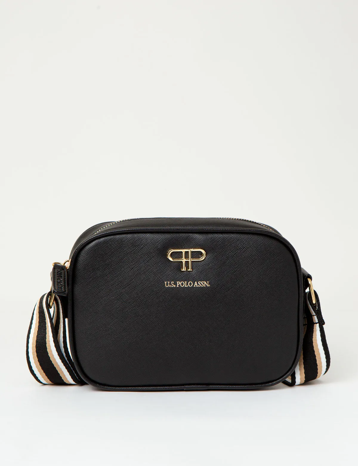 INTERLOCKING P CROSSBODY BAG