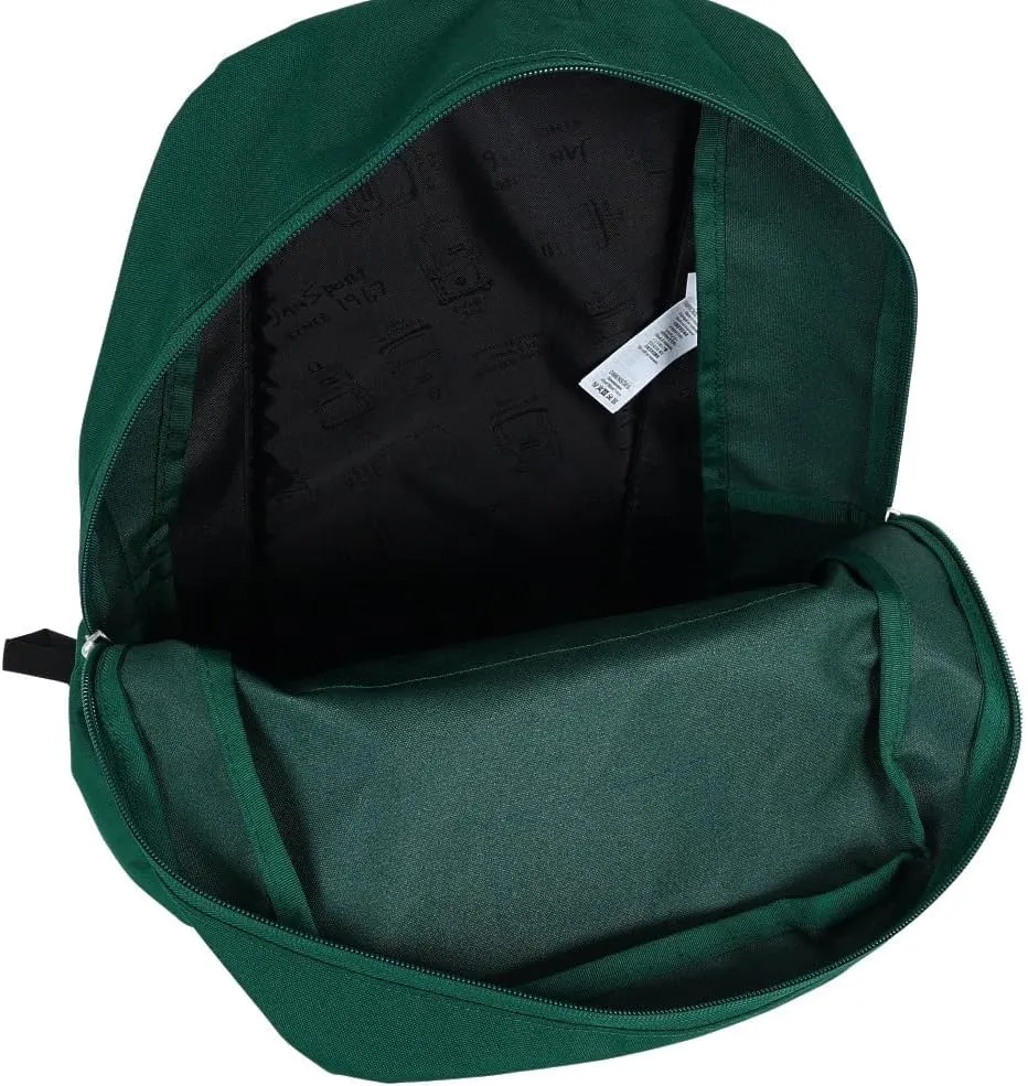 JanSport Cross Town Backpack 17" x 12.5" x 6" - Simple Bag for Everyone with 1 Main Compartment, Front Utility Pocket - Premium Class Accessories - Deep Juniper