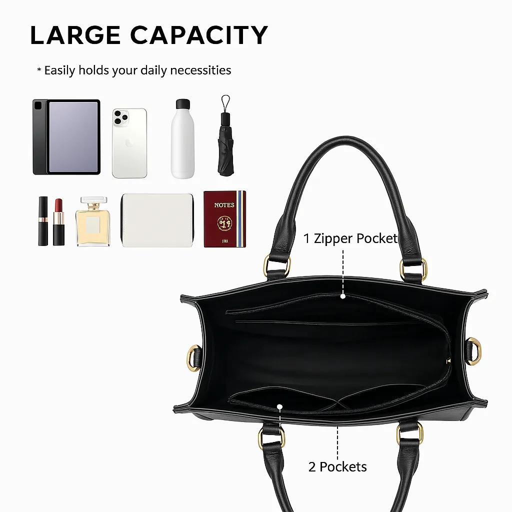 Jesus I Can Only Imagine Leather Bag