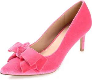 Journee Women's Crystol Evening Pumps Pink, 8