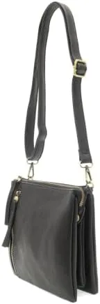Joy Susan Womens Fashion Purse Dawn Multipocket Compact Crossbody Hand Bag