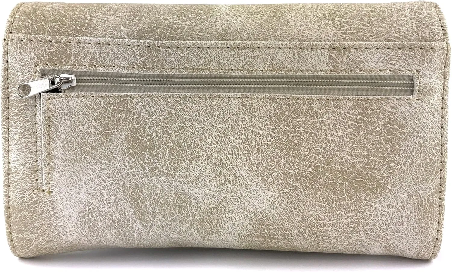 Justin West Embroidery Floral Glitter Bling Rhinestone Cross Shoulder Concealed Carry Handbag Purse Trifold Wallet