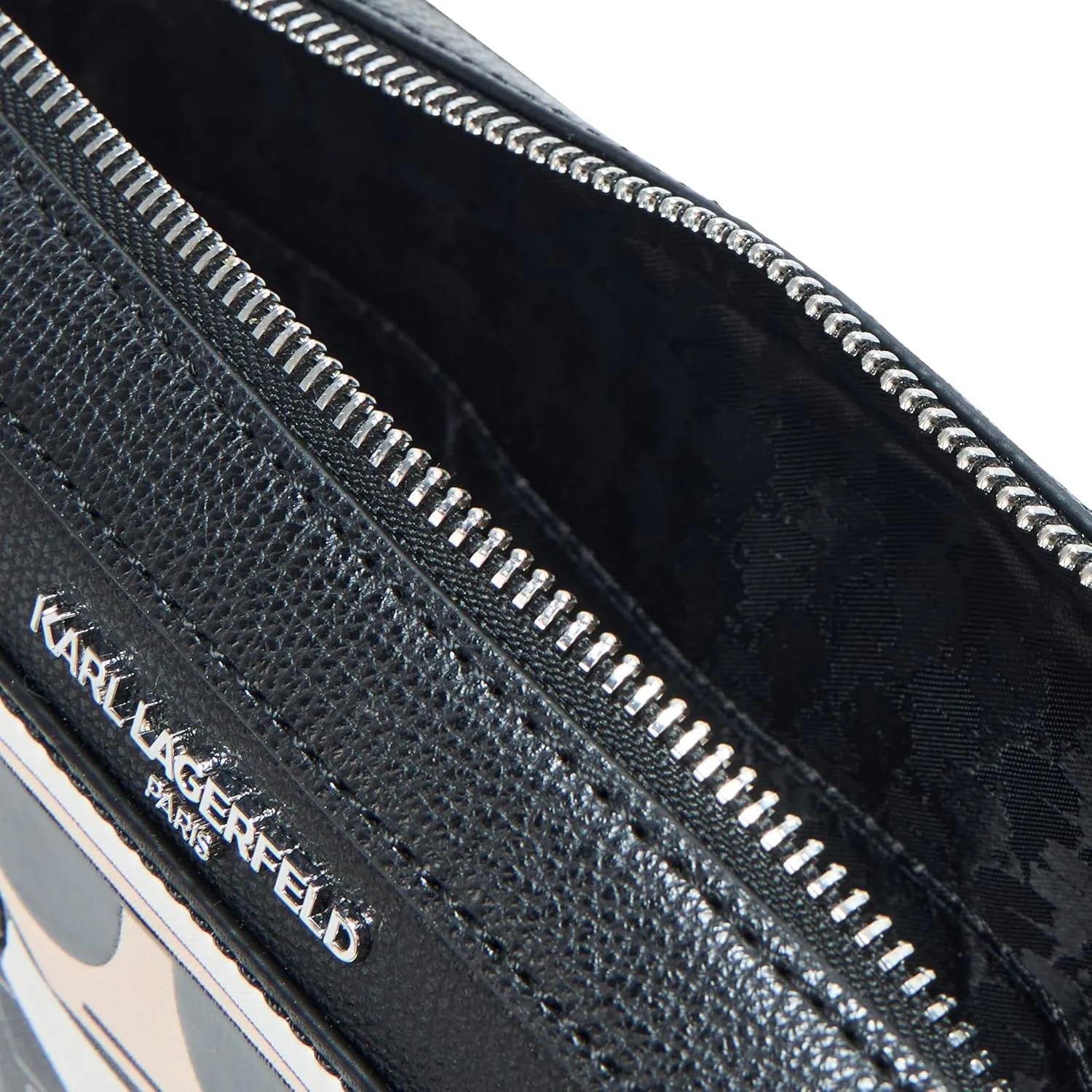 KARL LAGERFELD Paris Women's Maybelle Graphic Camera Crossbody