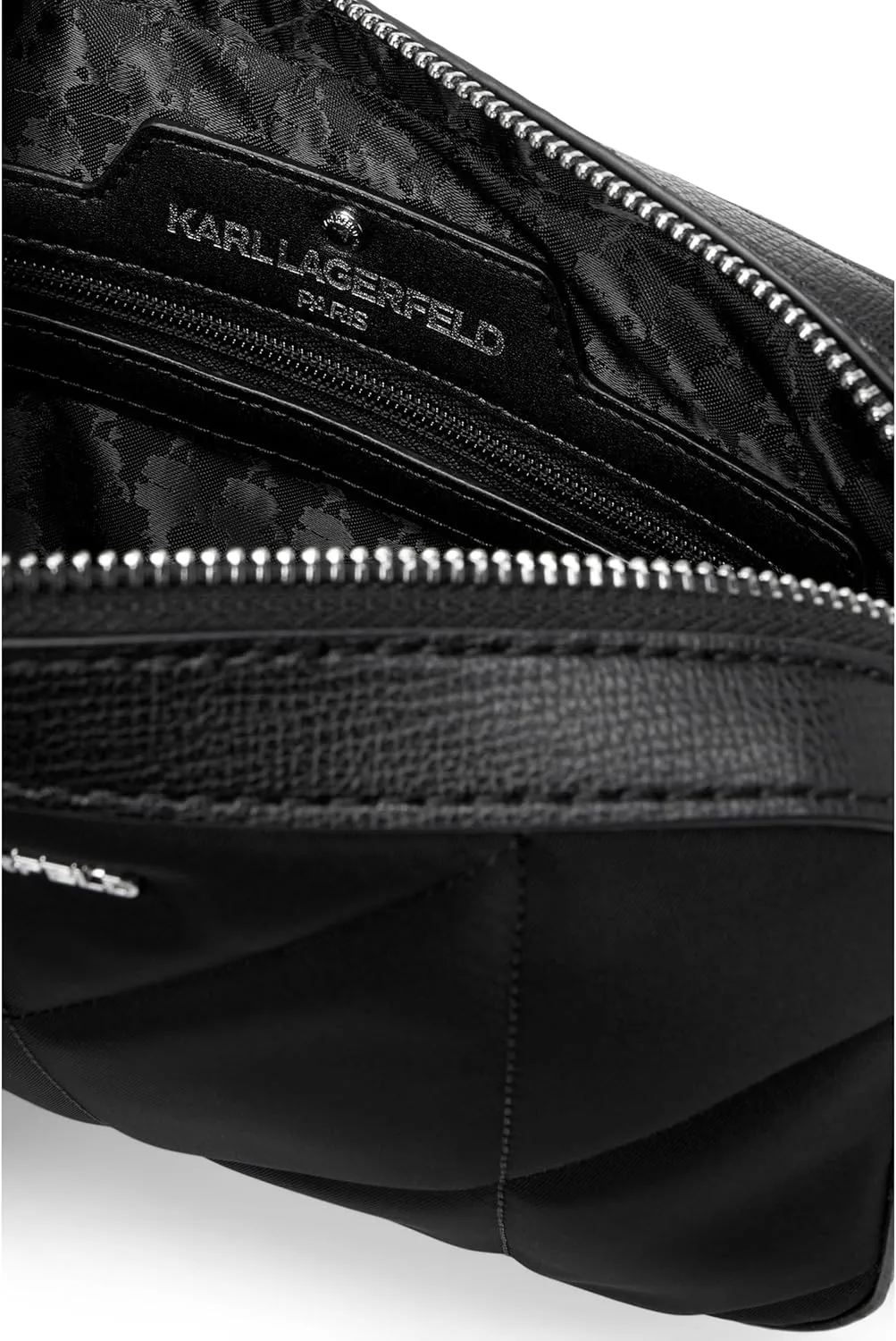 KARL LAGERFELD Paris Women's Maybelle Graphic Camera Crossbody