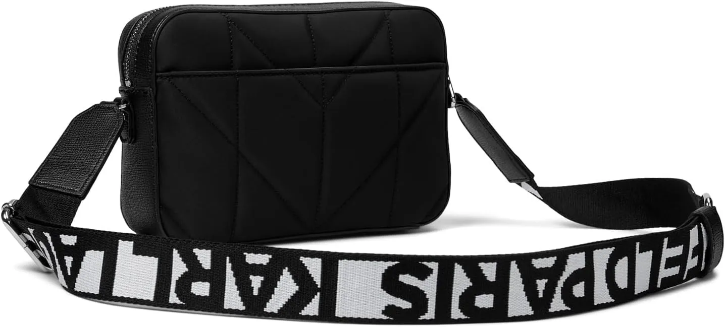 KARL LAGERFELD Paris Women's Maybelle Graphic Camera Crossbody