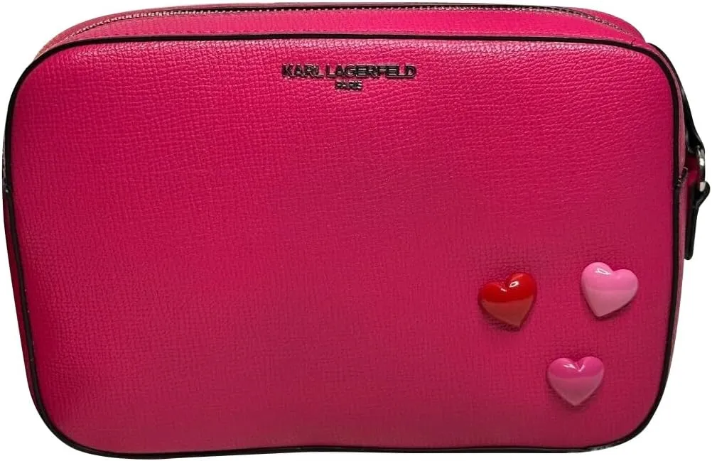 KARL LAGERFELD Paris Women's Maybelle Graphic Camera Crossbody