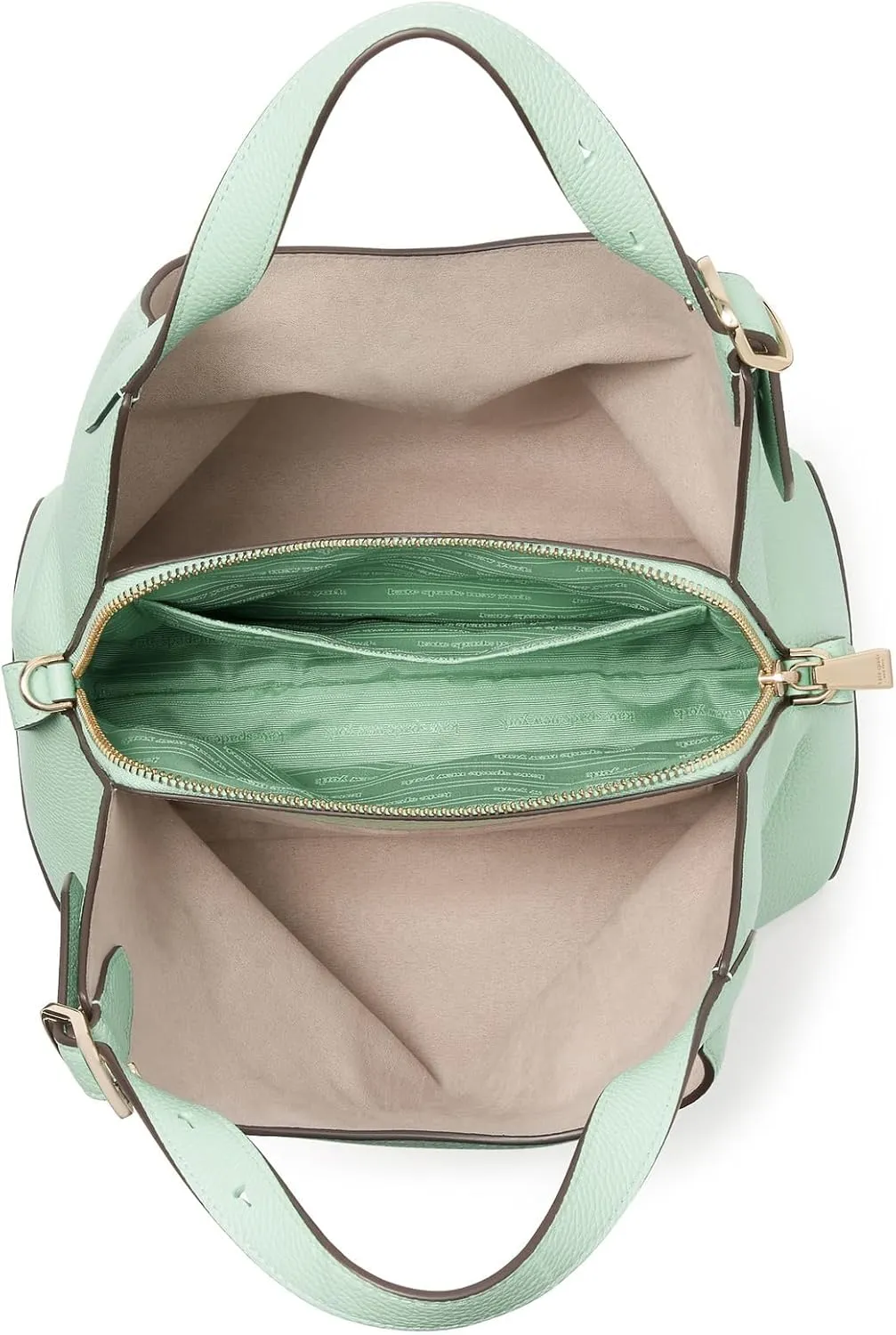 kate spade new york Deco Pebbled Leather Crossbody Tote