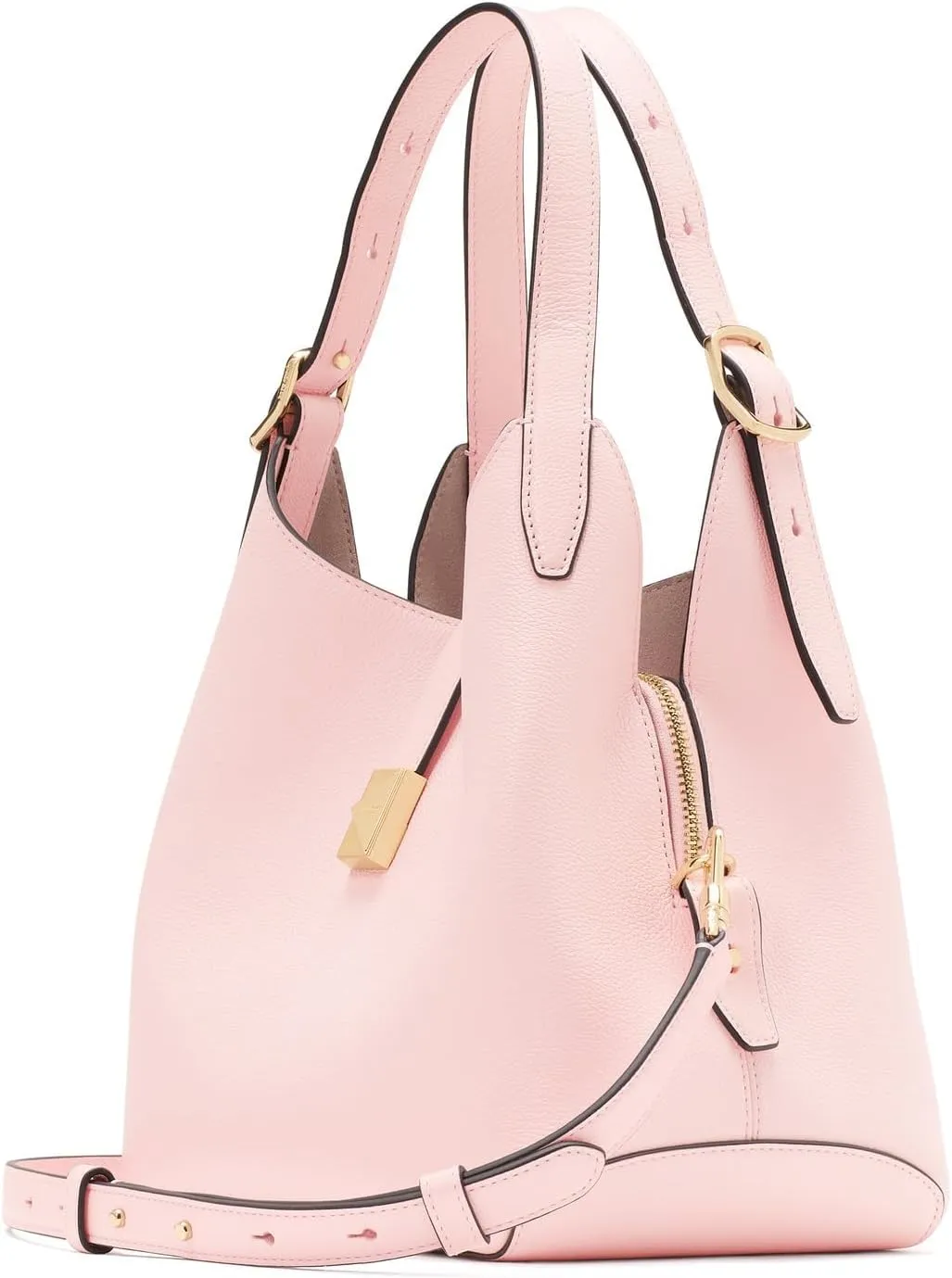 kate spade new york Deco Pebbled Leather Crossbody Tote
