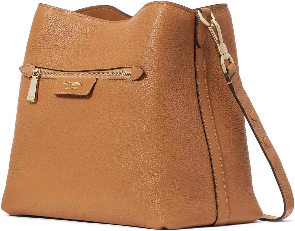 kate spade new york Hudson Pebbled Leather Shoulder Bag