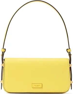 kate spade new york LIV Smooth Leather Small East-west Shoulder, Yuzu Jam
