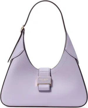 kate spade new york Nouveau Smooth Leather Small Shoulder, Lavender Cream