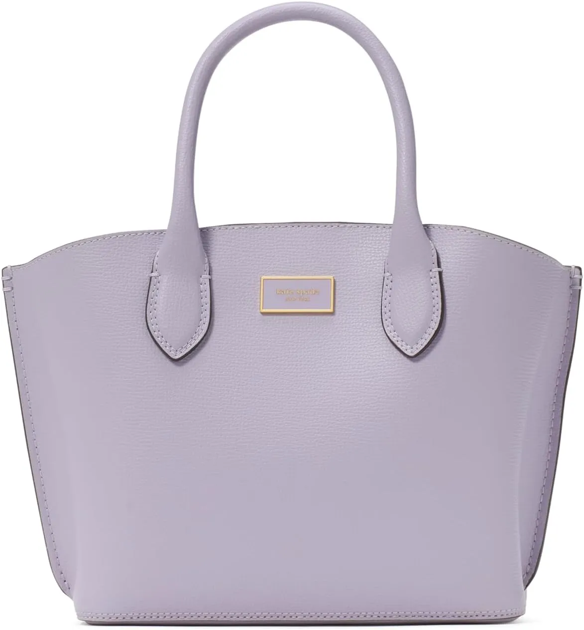 kate spade new york Suite CROSSGRAIN Leather Crossbody Tote, Lavender Cream