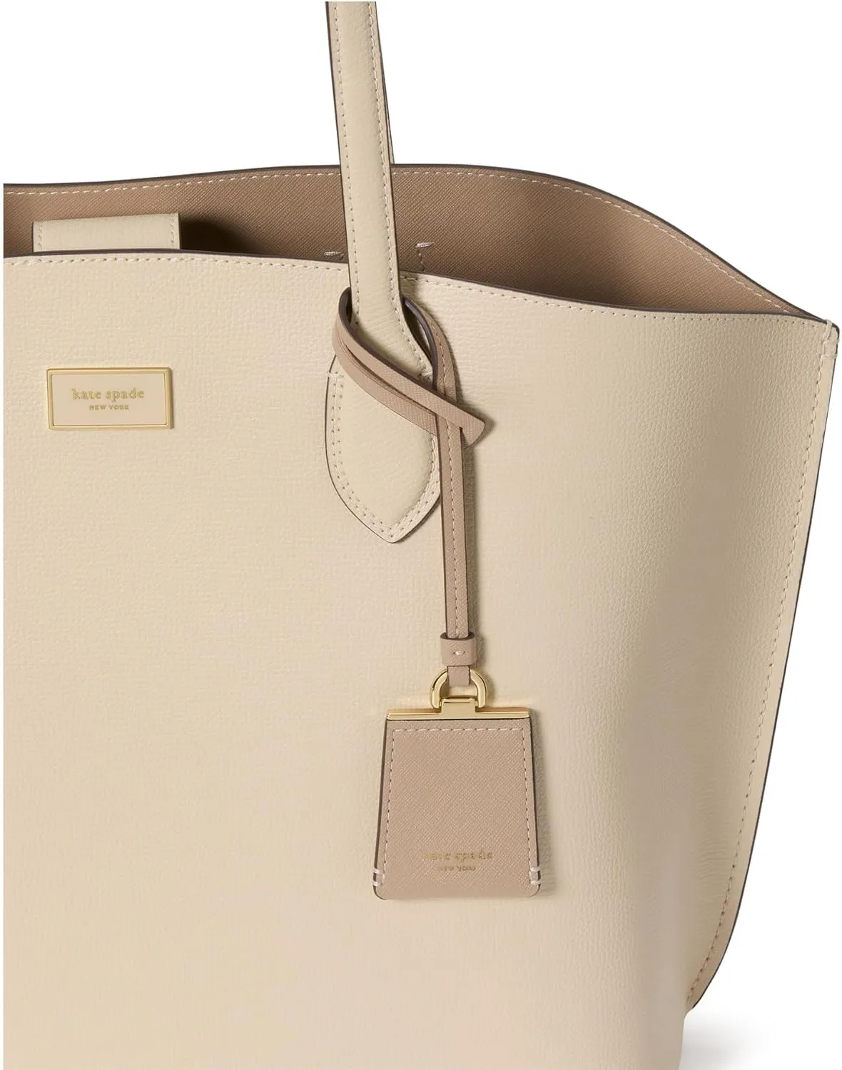 kate spade new york Suite Crossgrain Leather Large Open Tote