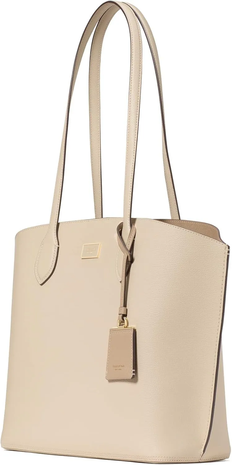 kate spade new york Suite Crossgrain Leather Large Open Tote