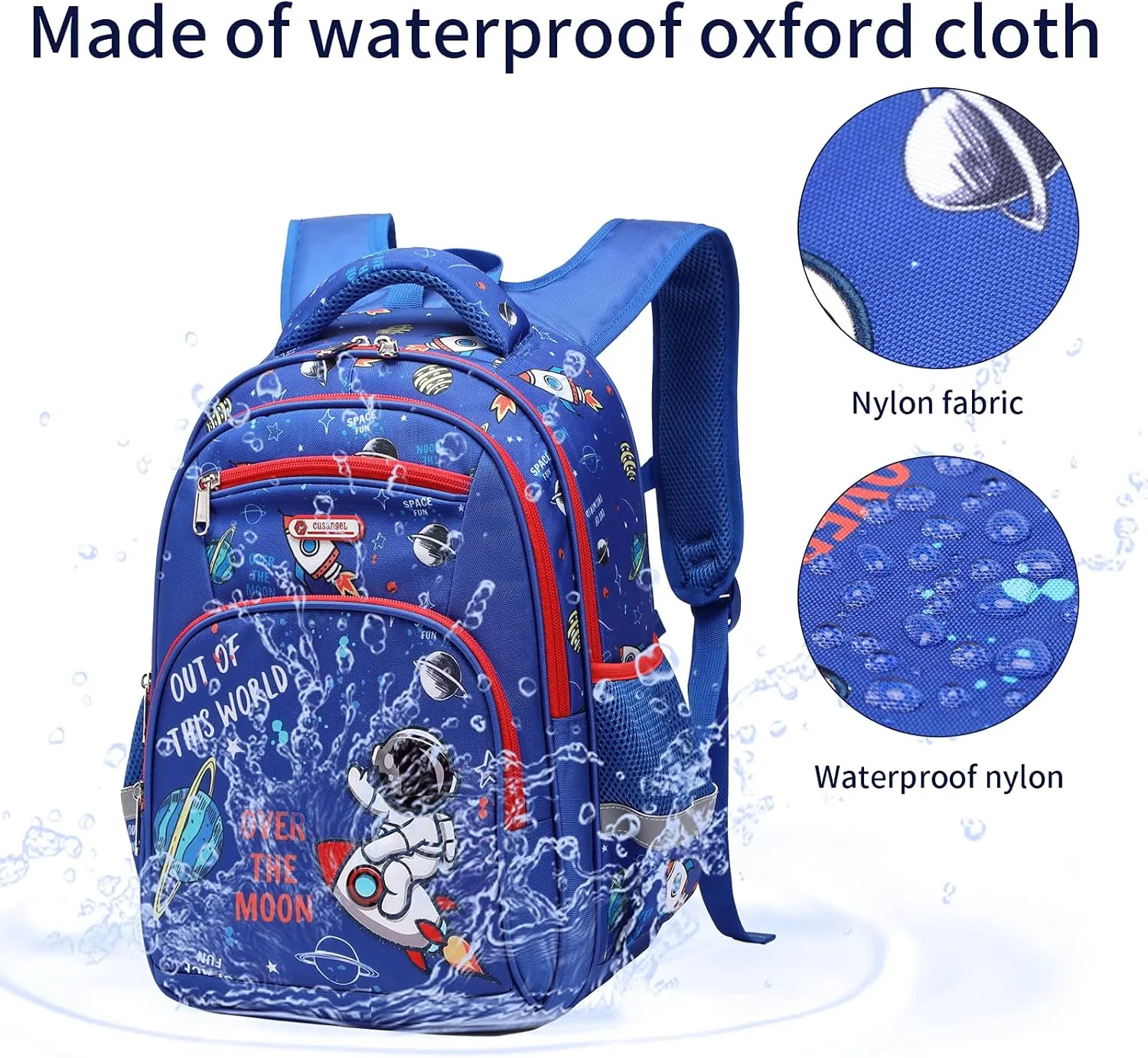 Kids Backpack for Girls Preschool Elementary Kindergarten School Bag 15.6″ Multifunctional Cute Large Capacity