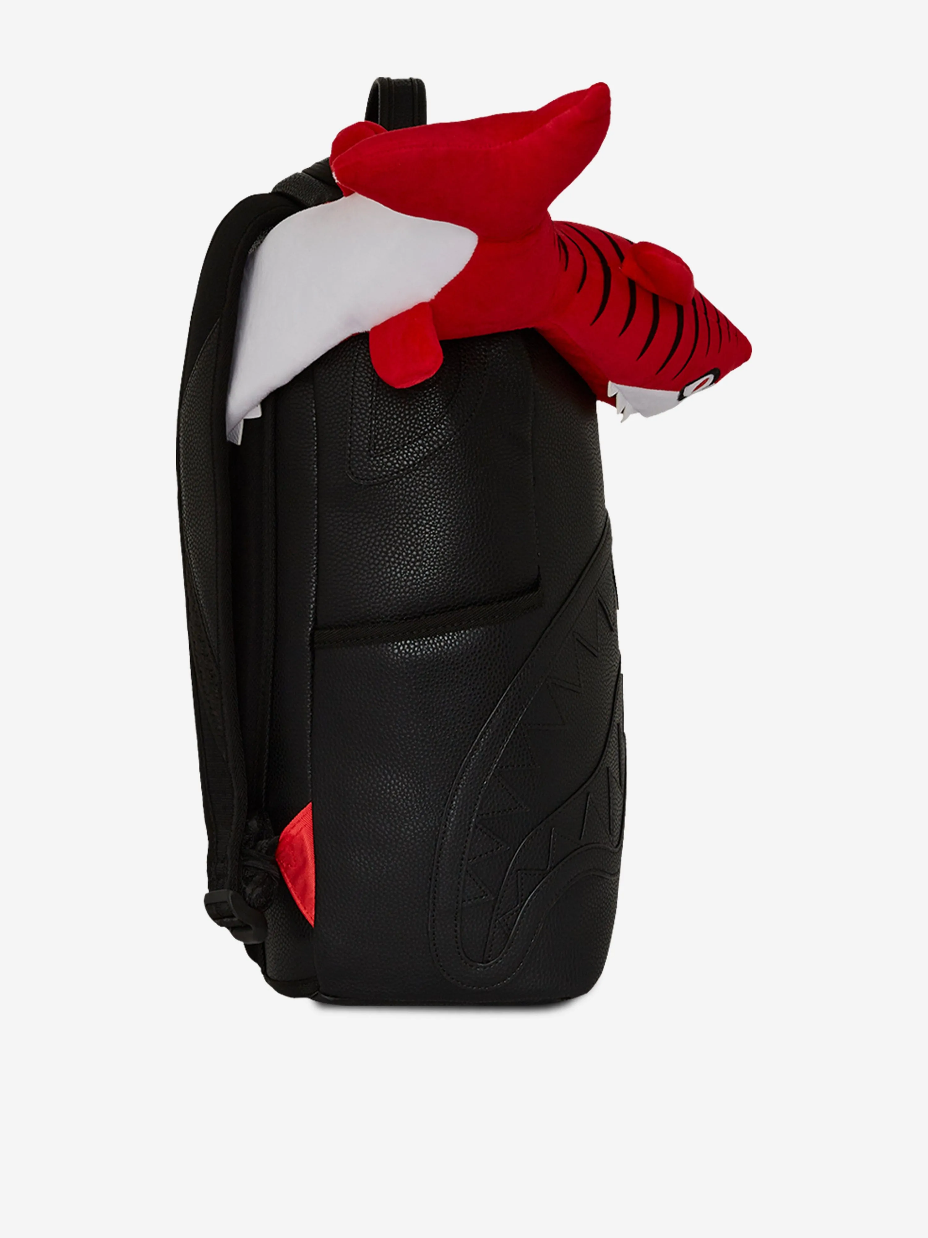 Kids Shark Bit Shark Bite Backpack in Black (46cm)