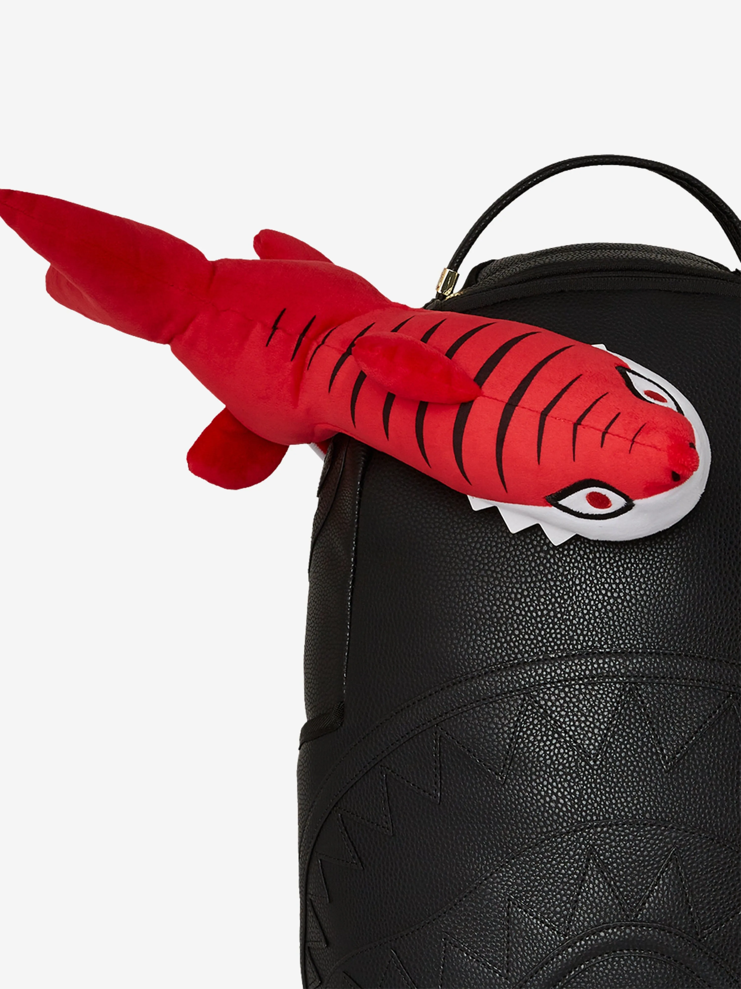Kids Shark Bit Shark Bite Backpack in Black (46cm)