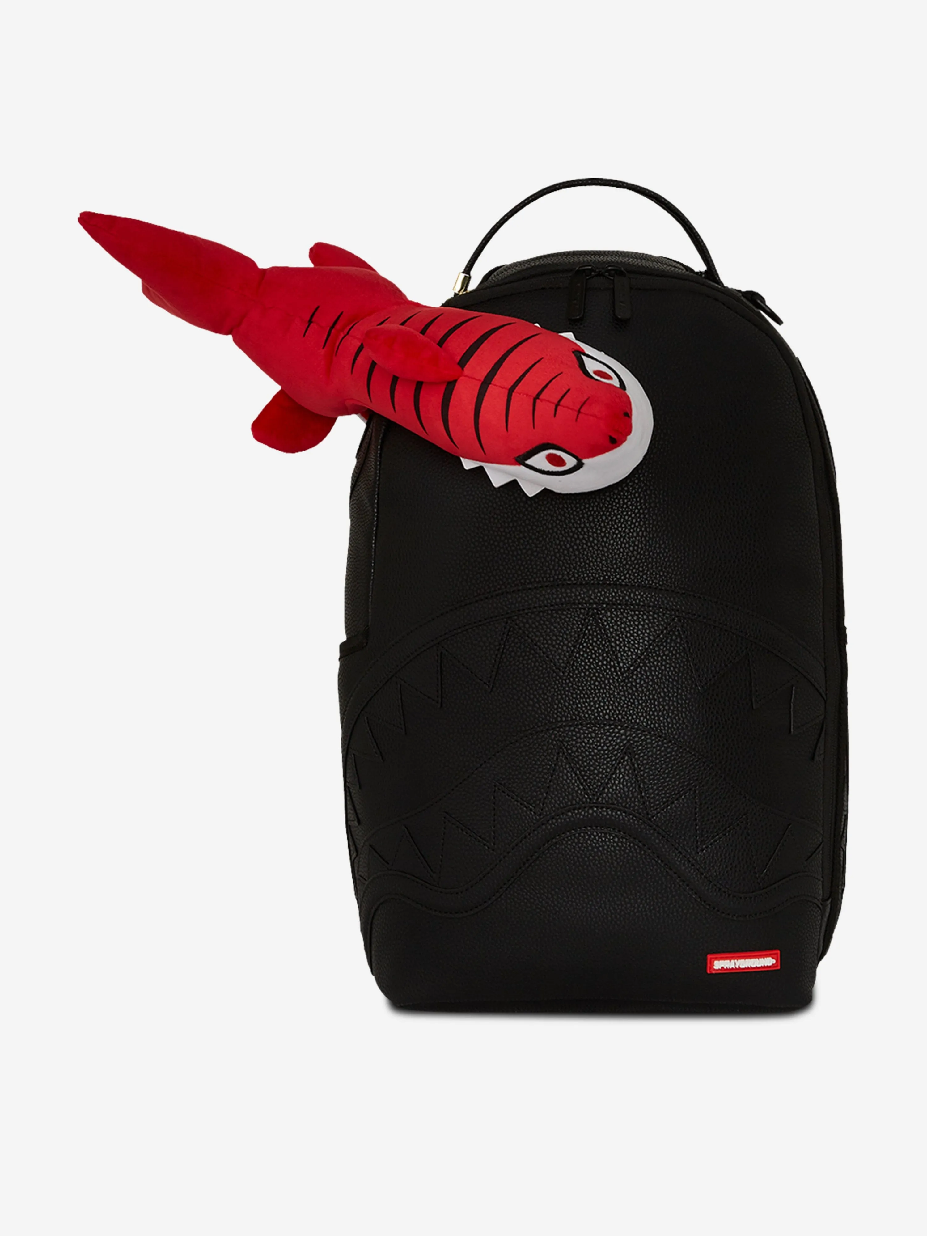 Kids Shark Bit Shark Bite Backpack in Black (46cm)