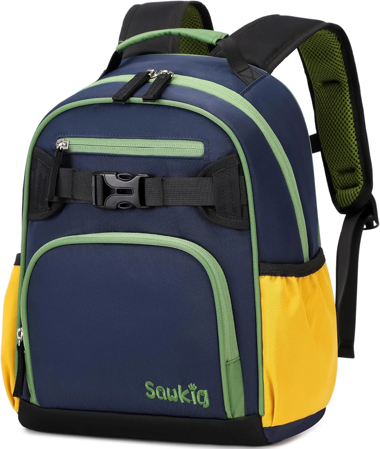Kindergarten Backpack for Boys Water Resistant Bookbag for School Kids 4-6 (Indigo)