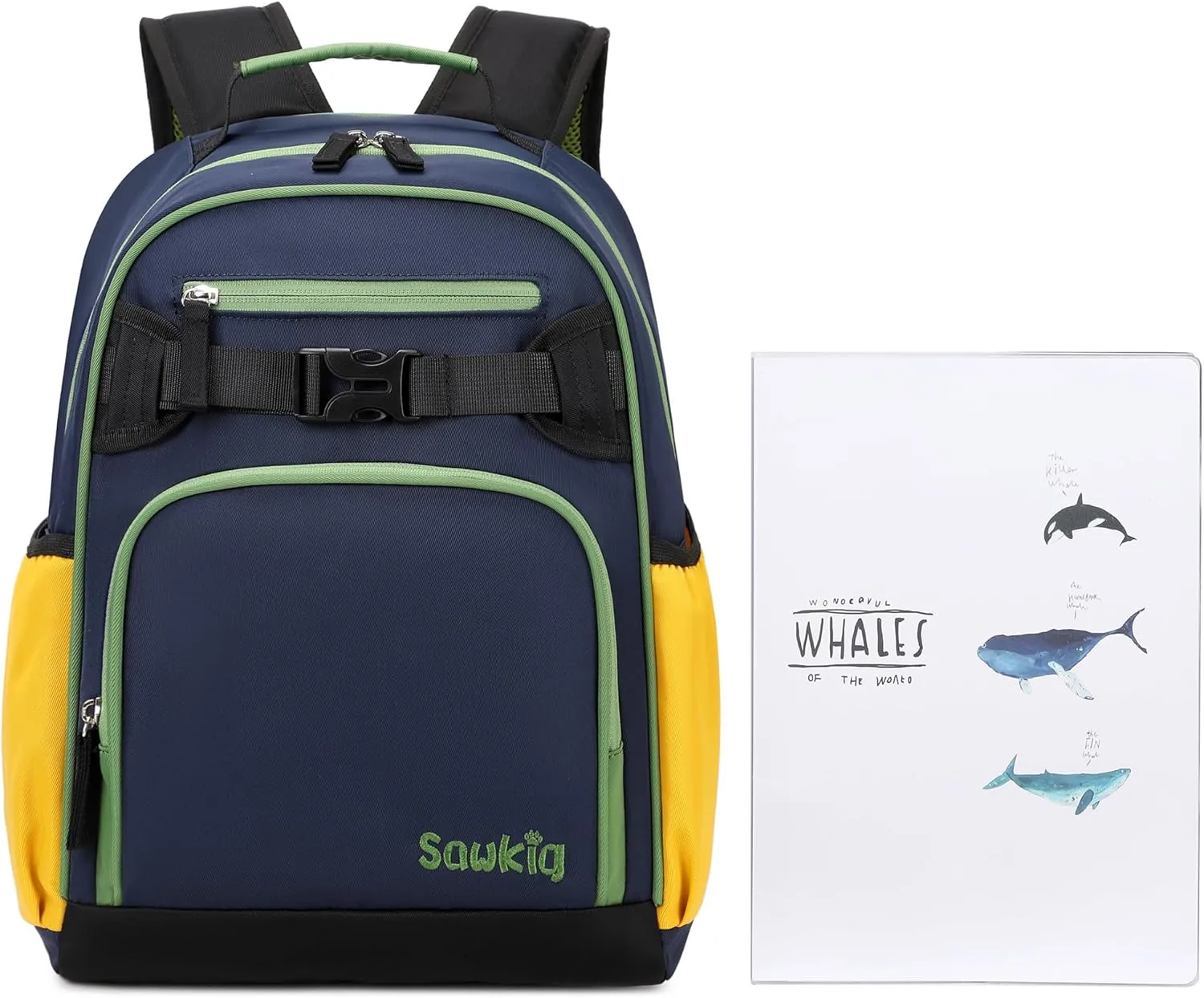 Kindergarten Backpack for Boys Water Resistant Bookbag for School Kids 4-6 (Indigo)
