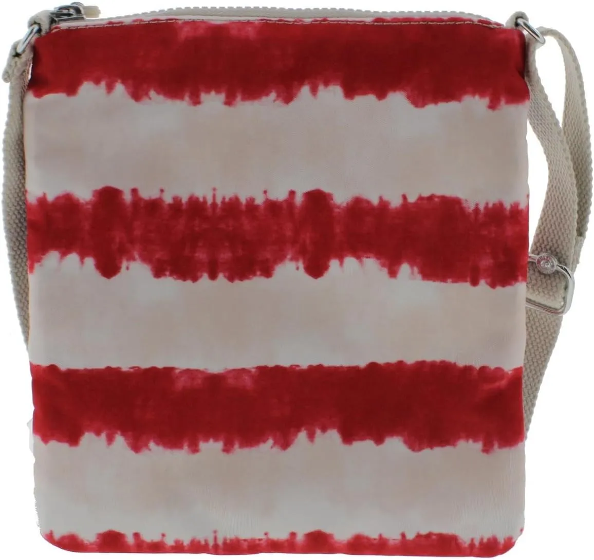 Kipling Womens Keiko Floral Print Crossbody North South Handbag Multi Small