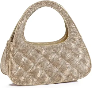 Labair Rhinestone Purses for Women Sparkly Diamond Evening Bag Dress Purses for Wedding Formal Prom.