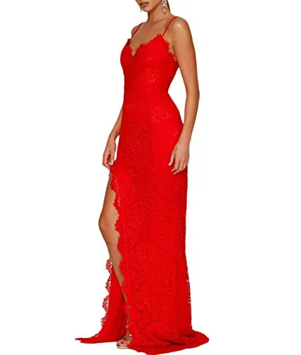 Lace Evening Gown