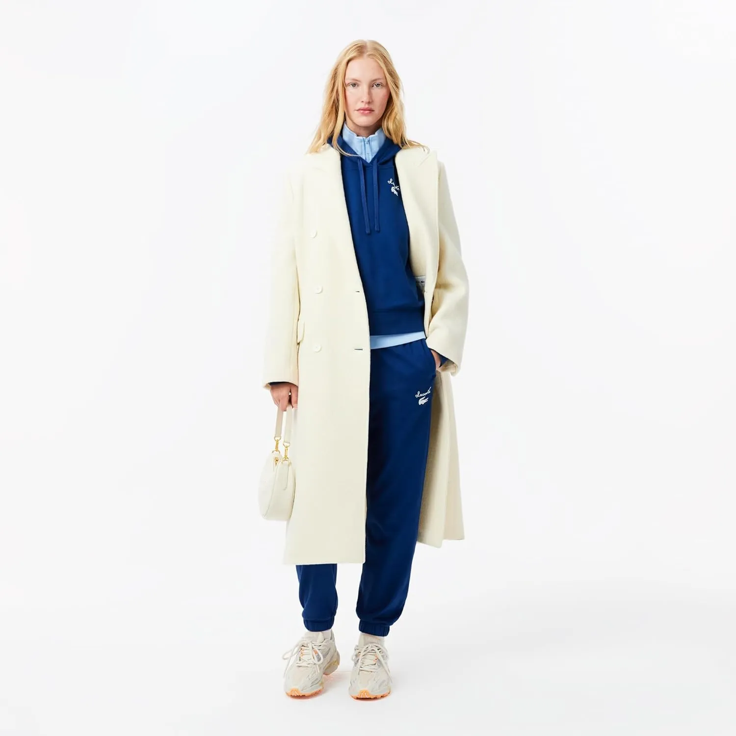 Lacoste Women's Oversized Logo Hoodie