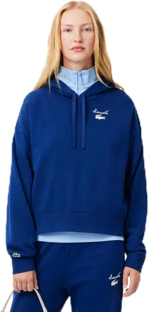 Lacoste Women's Oversized Logo Hoodie
