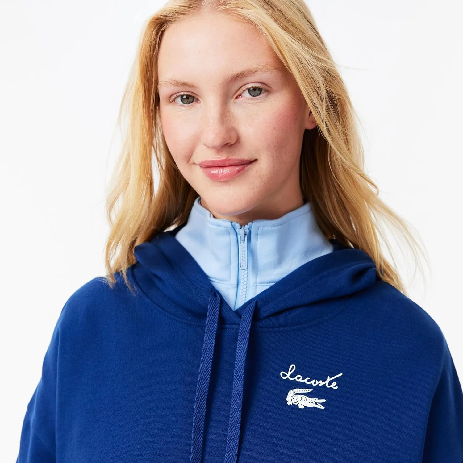 Lacoste Women's Oversized Logo Hoodie