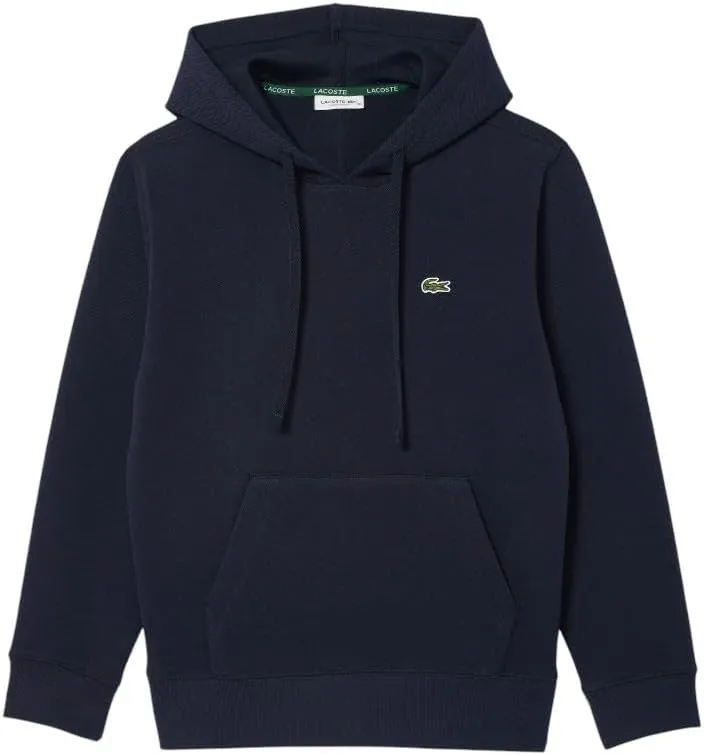 Lacoste Women's Relaxed Fit Double Face Pique Hoodie
