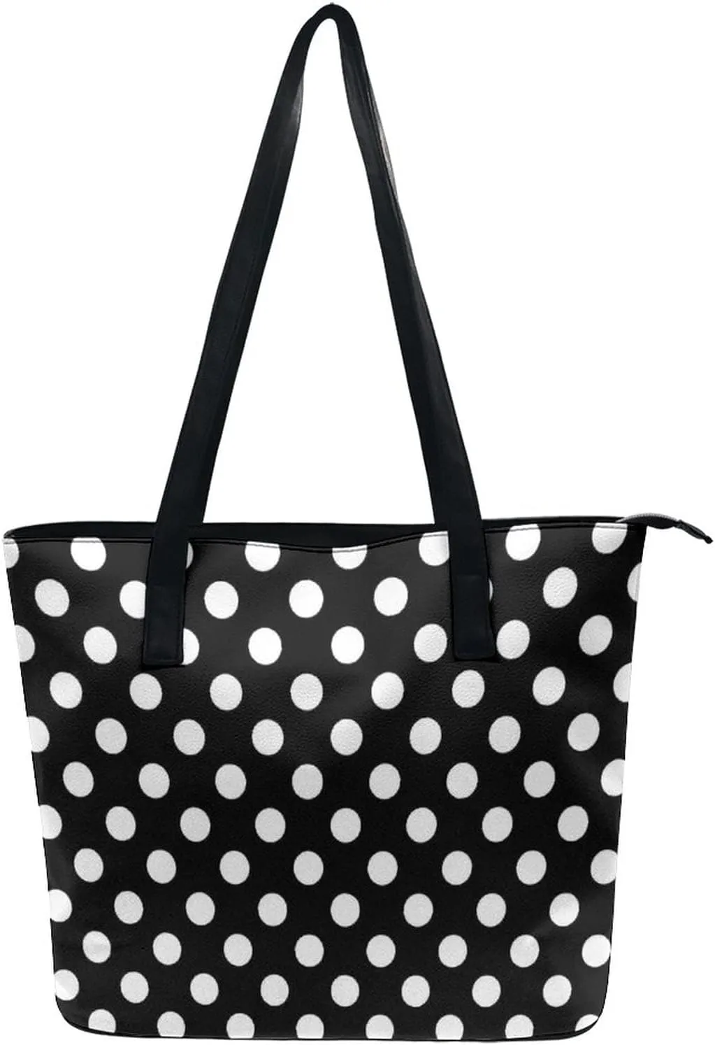 Large Tote Bag Fashion Portable Handbags With Zipper For Women And Men